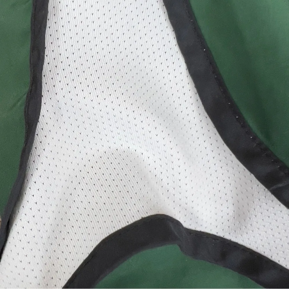 Nike Dri-Fit Size X-Small Green Shorts w/White Mesh & Black Trim - Image 4