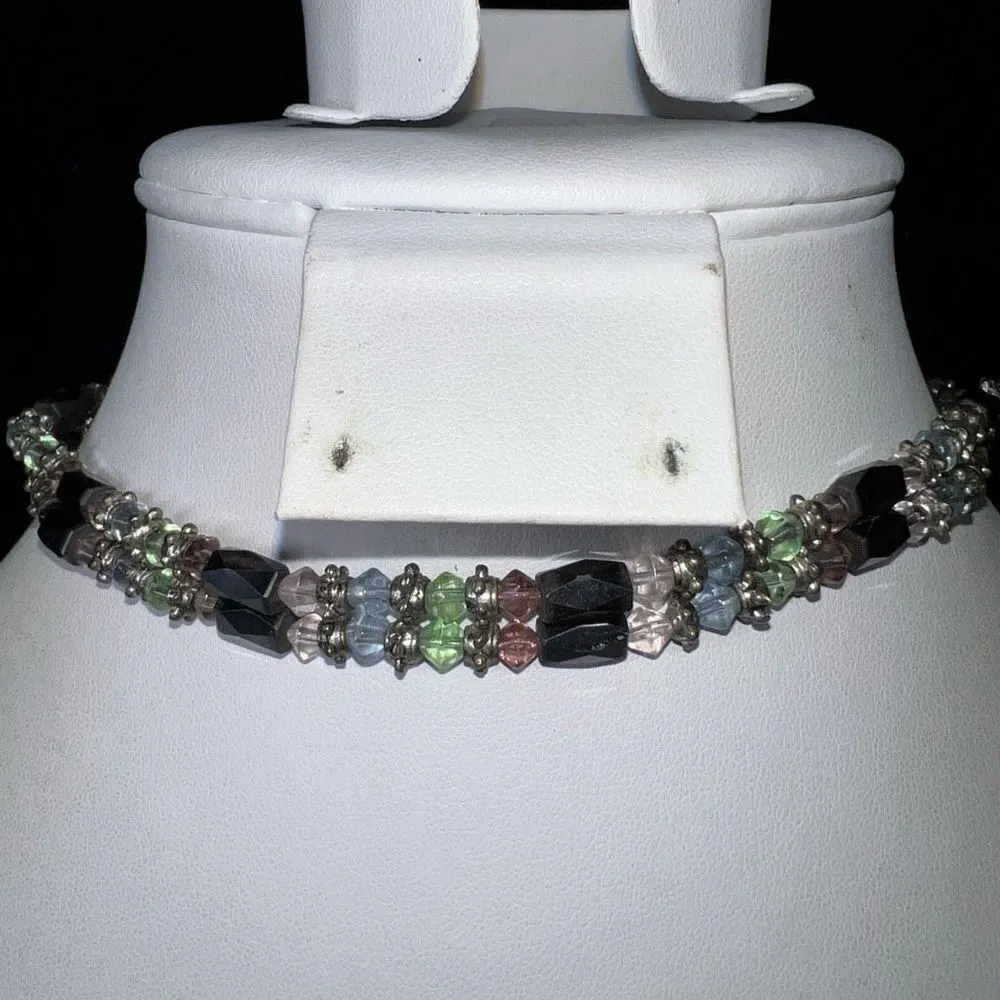 Magnetic Hematite and Faceted Bead 36” Strand Used in Various Configurations Gray - Image 3