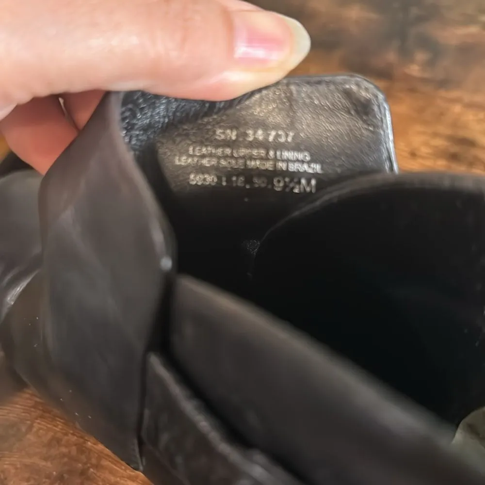 Tory Burch Black‎ heeled booties size 9.5 - Image 8