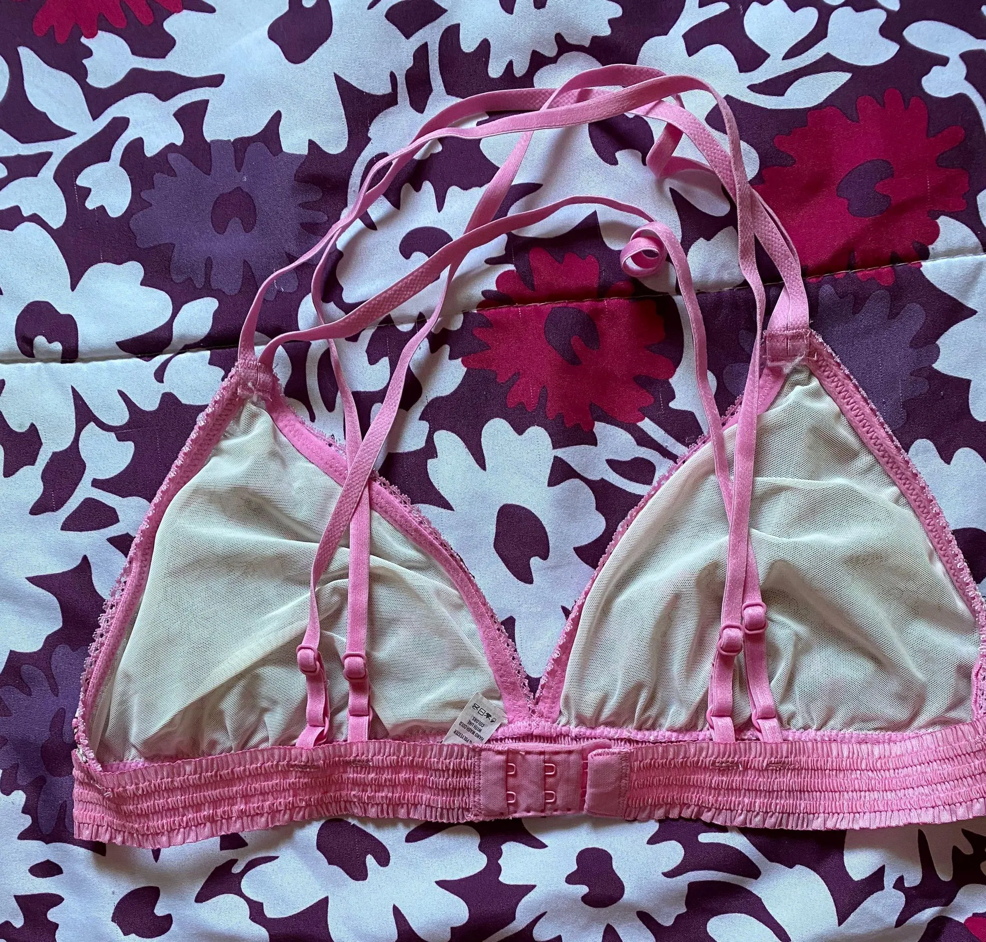 Aerie Triangle Bralette Sz L - Image 4