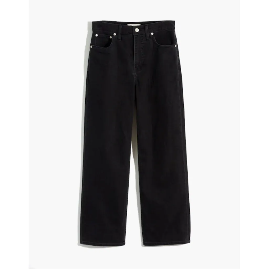 Madewell Slim Wide-Leg Jeans in Lunar Wash - Image 5