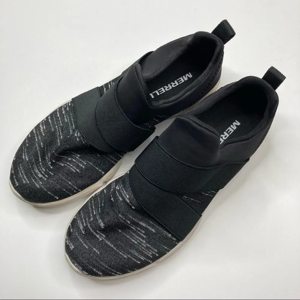 Merrell | Flora Day Loop Pull-On Sneakers Black 6 - Image 2