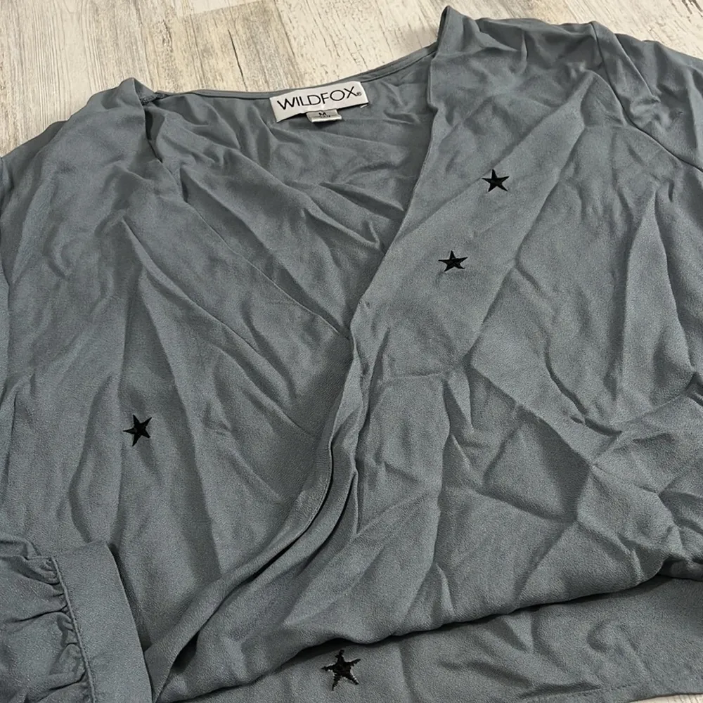 Wildfox Megalith Star Wrapt Top Size M - Image 5