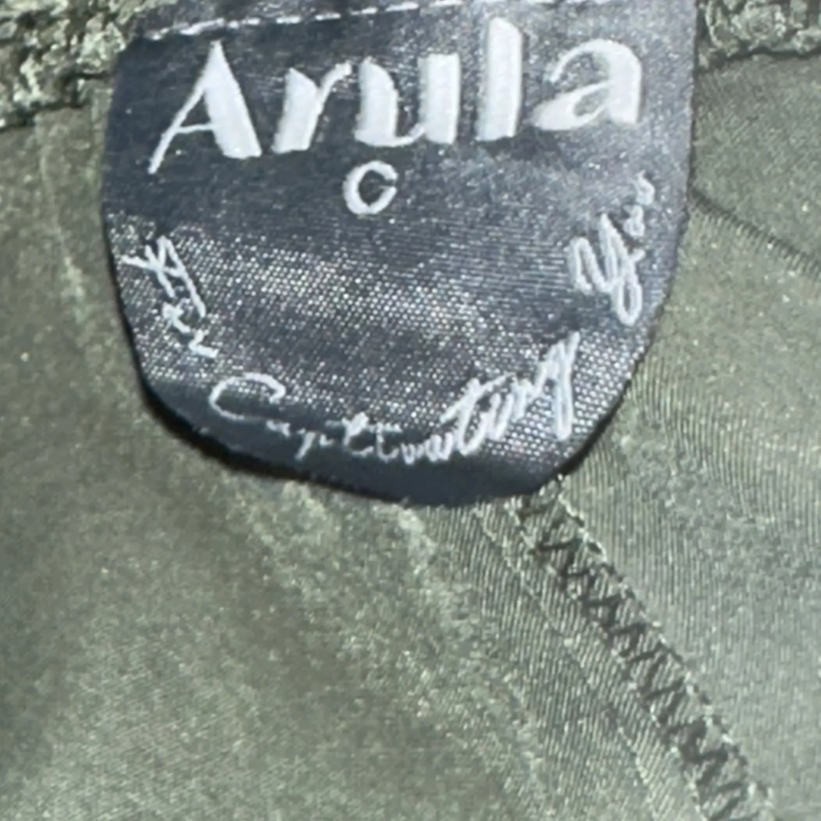 Arula Pants Womens Size C (3X) Green High Waist Jogger‎ Pullup Pockets - Image 8