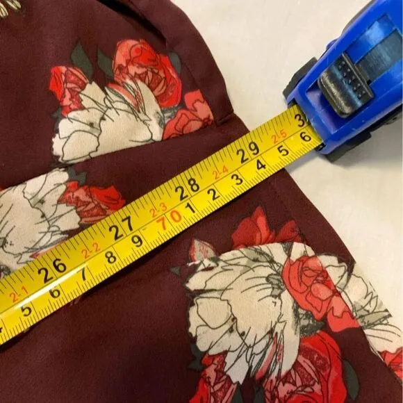 Maurice Sheer Top Flutter Dressy Blouse Plus Size 3X‎ Long Sleeve Workwear # - Image 8