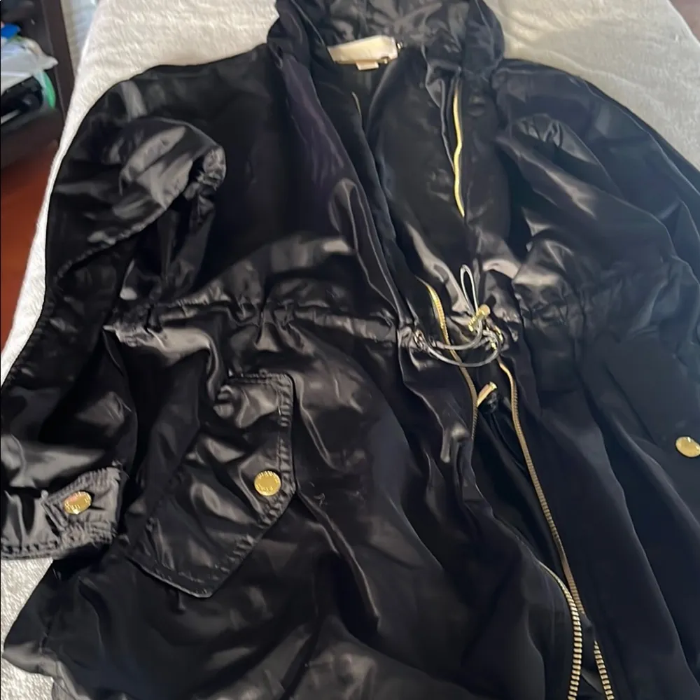 Michael Kors Black Teddy Jacket - Image 3