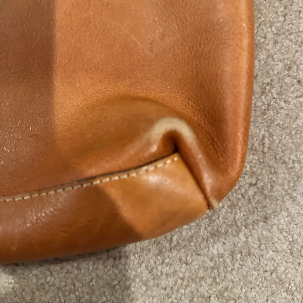 Patricia Nash Tuscany Floral Tote Bag with Tan Leather Accents - VGUC - Image 3