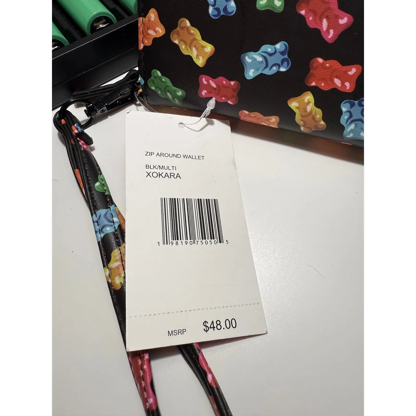 NWT Betsey Johnson Gummy Bear Zip Around Wallet Clutch Wristlet XOKARA | Playful - Image 4