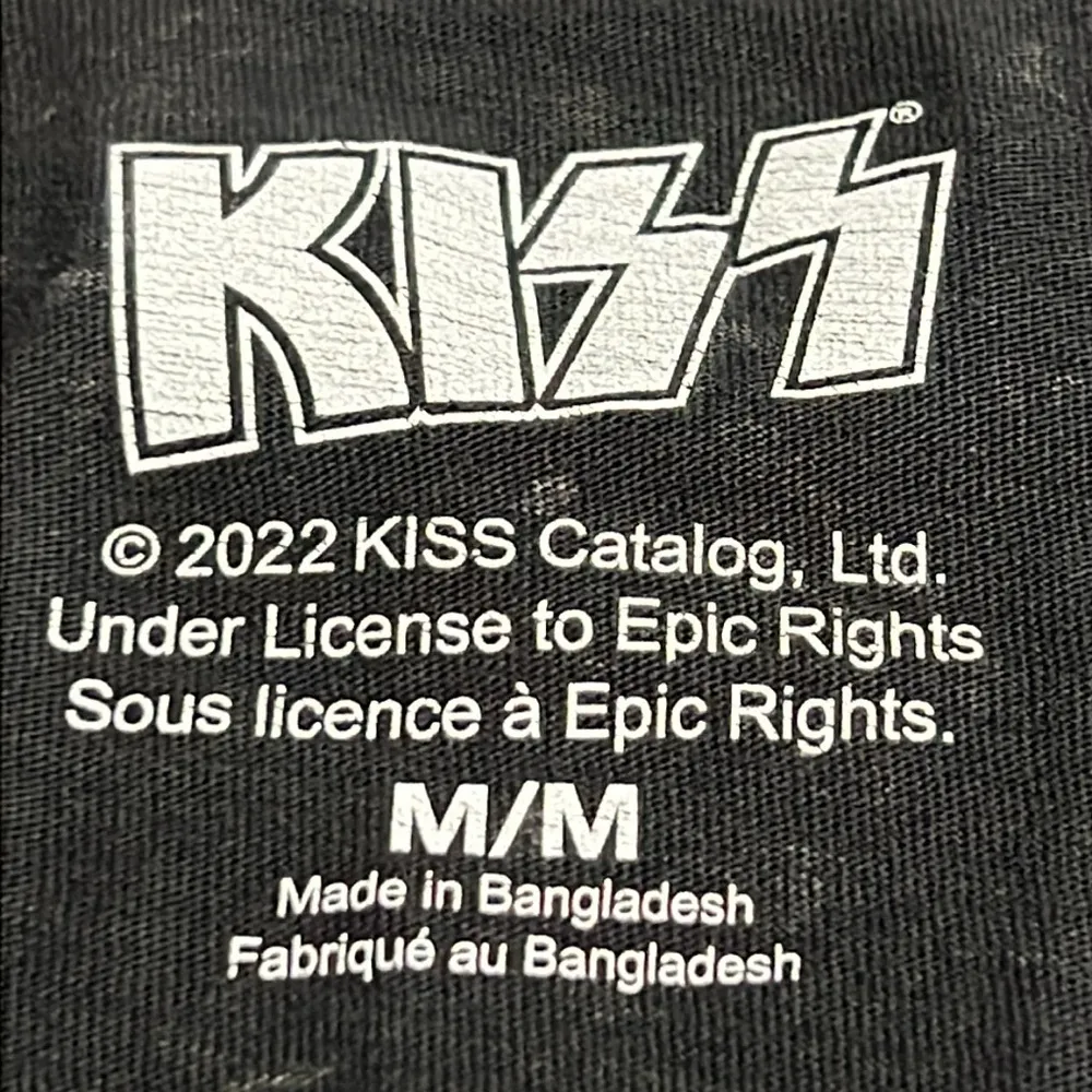 KISS sz medium graphic print t - Image 6