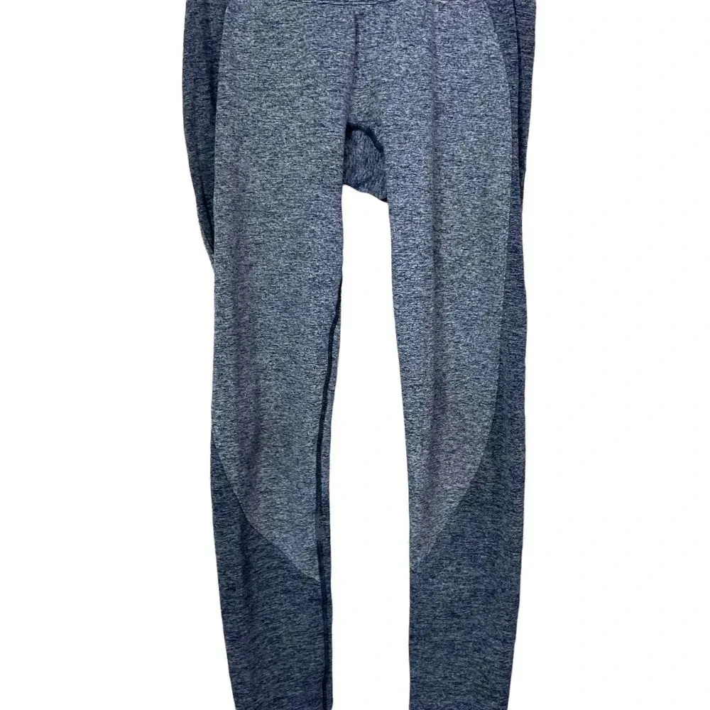 Gymshark Flex Leggings Navy Blue Marl‎ Gray Size Small - Image 4