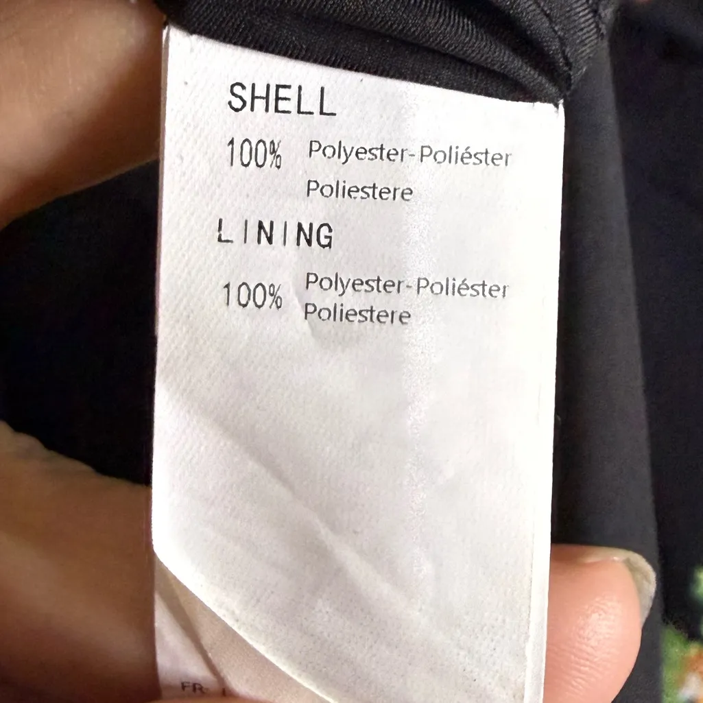 Cupshe Realm Of Sky Floral Print Chiffon Mini Dress - Image 7