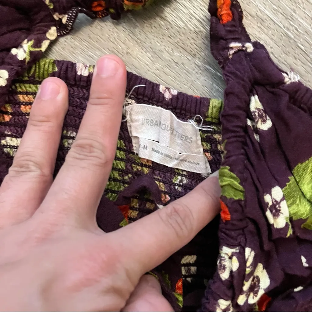 Urban Outfitters strawberry romper - Image 2