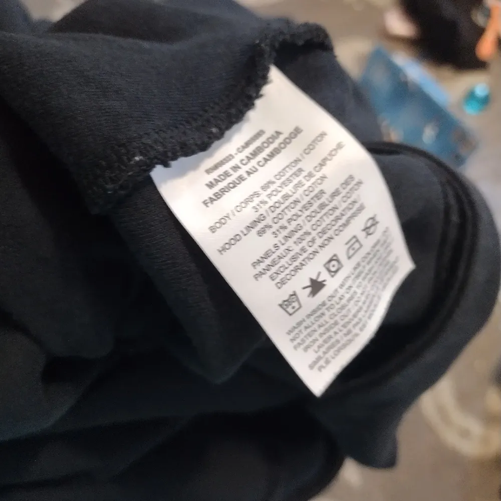 Tech Black Full Zip Up Hoodie With Yellow Jackets Embroidered - Image 5