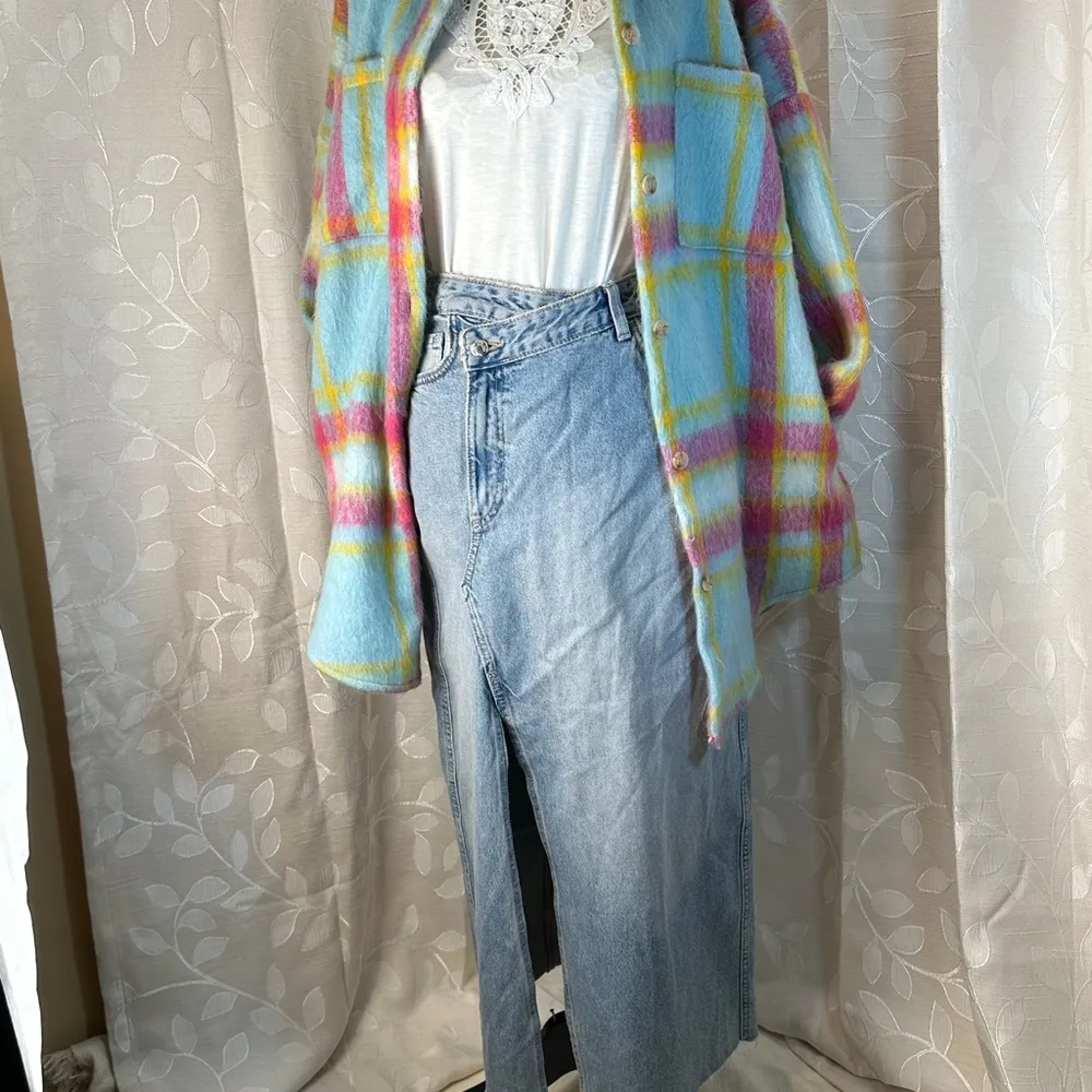 H&M White Lace Halter Tank Top Small‎ Boho Festival Summer Casual Flowy - Image 6