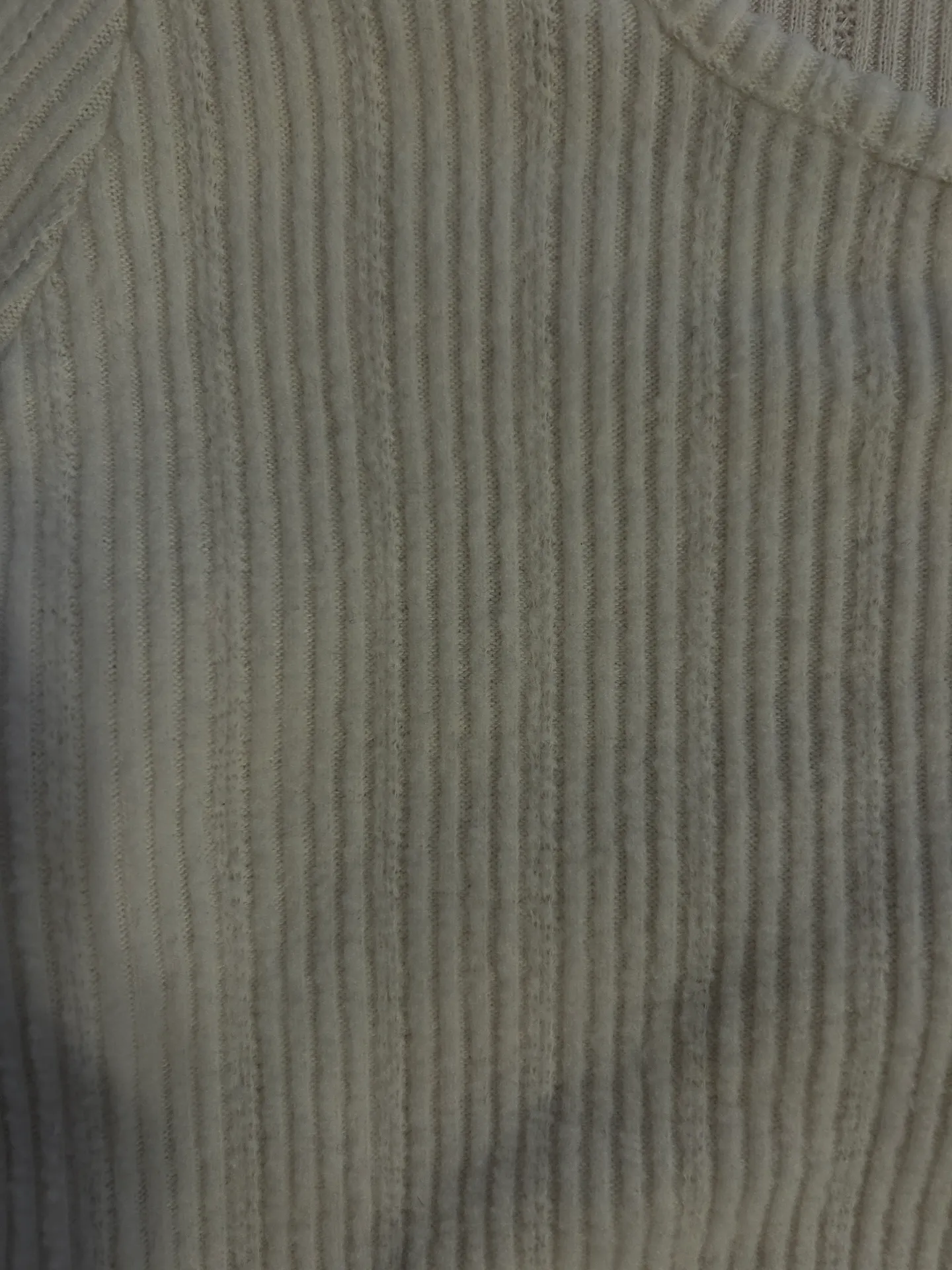 Long Sleeve Top White Size XL - Image 3