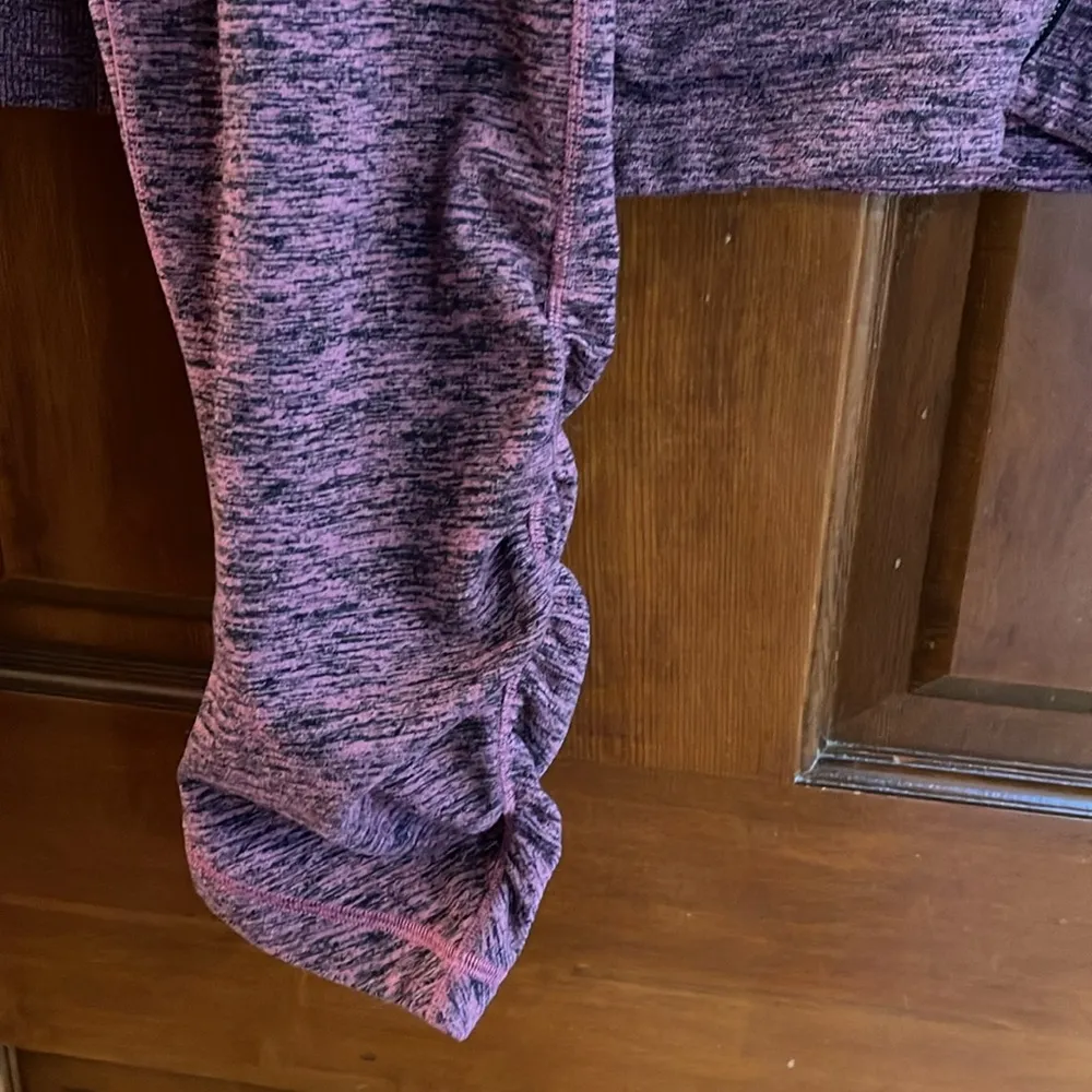 CALIA BY CARRIE UNDERWOOD SPACE DYE PATTERN Cozy Maroon Activewear Set LARGE Pink - Image 2