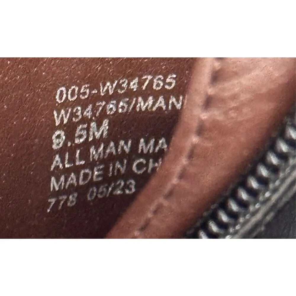 White Mountain‎ Ankle Boots Size 9.5 Black Square Toe Block Heel Side Zip NEW - Image 9