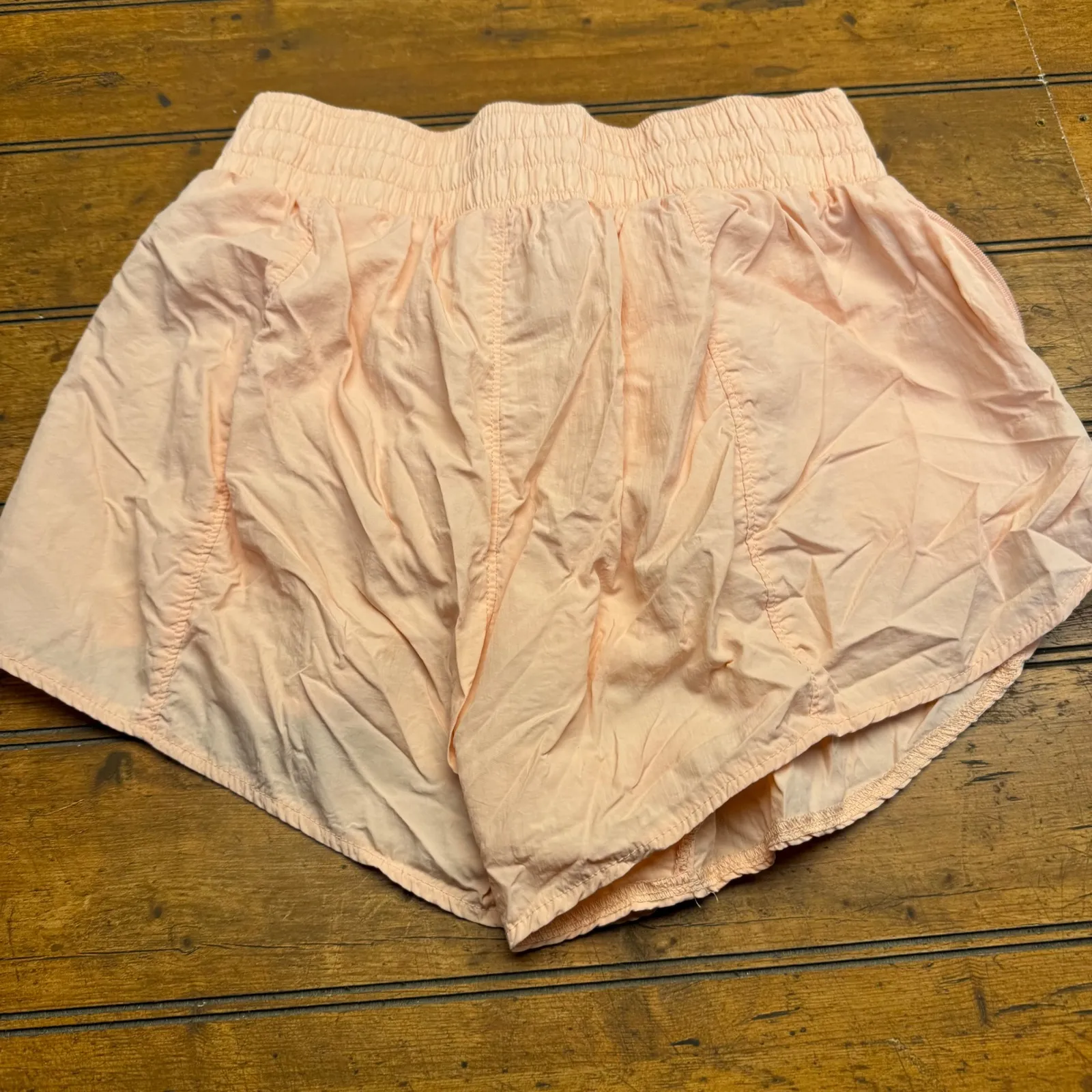 All‎ in Motion Peach Running Shorts Women's Size S Athletic Workout Gym Active - Image 3