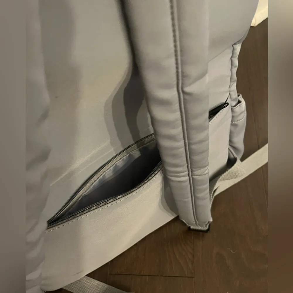 Grey Backpack for school Gray - Image 5