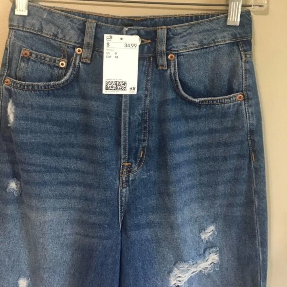 NWT H&M divided size 0 jeans - Image 2