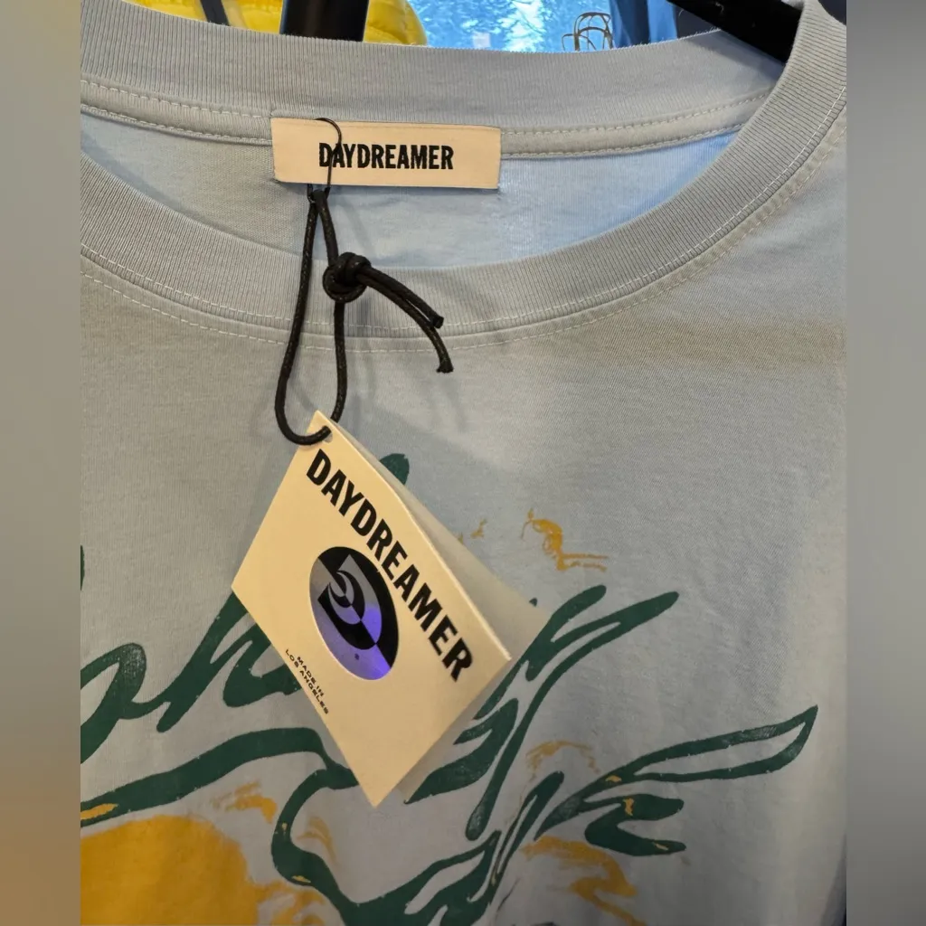 NWT Daydreamer Johnny Cash American Rebel OS Tee - Airey Blue - One Size - Image 12