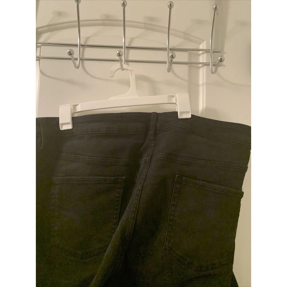 Ava & Viv Women's Jean Shorts Pockets Size 24W Black - Image 12