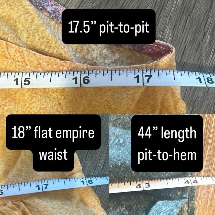 Anthropologie Carla Weeks Setting Sun Ombre Maxi Dress Dopamine Resort Wear Boho - Image 10