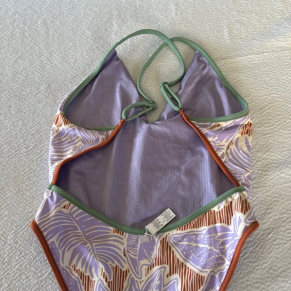 Maaji Lavander Wisteria Mae Classic One Piece, Size Medium, $170 - Image 12