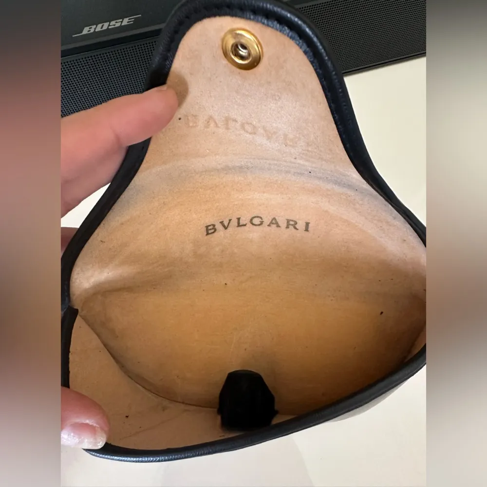 Bulgari Black Sunglasses Case. CASE ONLY - Image 3