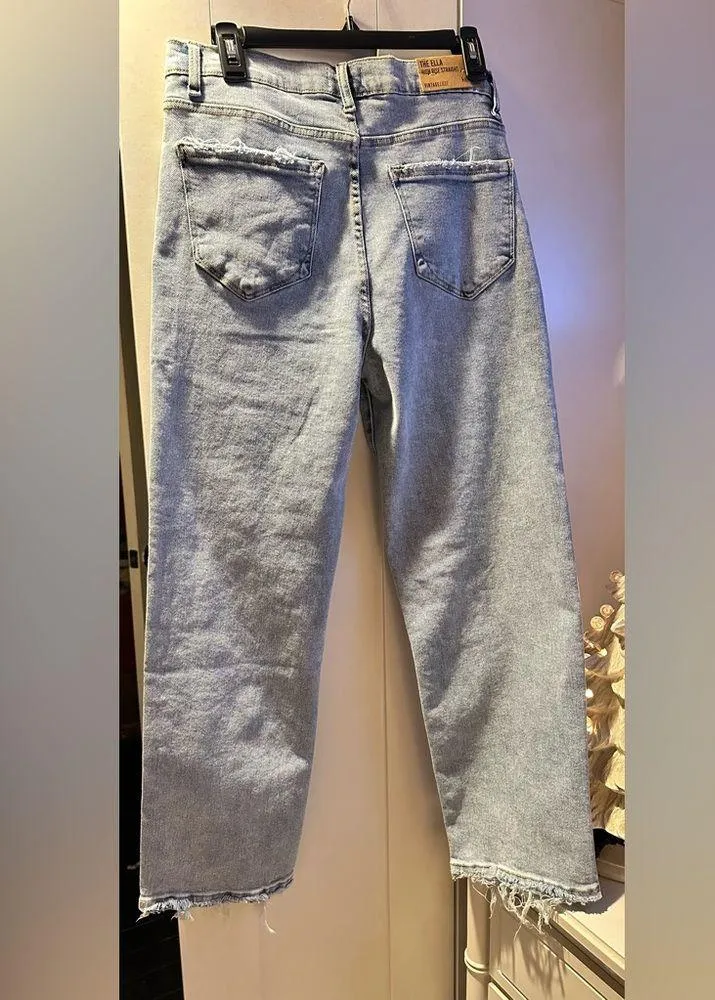 NWT Kensie Jean Vintage Luxe The Ella High-Rise Straight - Image 3