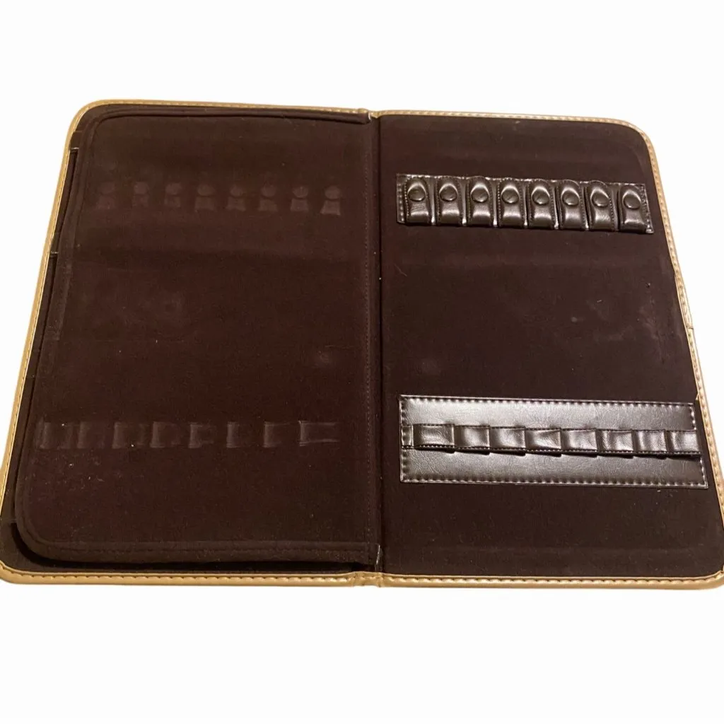 Avon Jewelry 1970 Sales Demonstrator Inventory Vintage Organizer Carrying Case Brown - Image 3