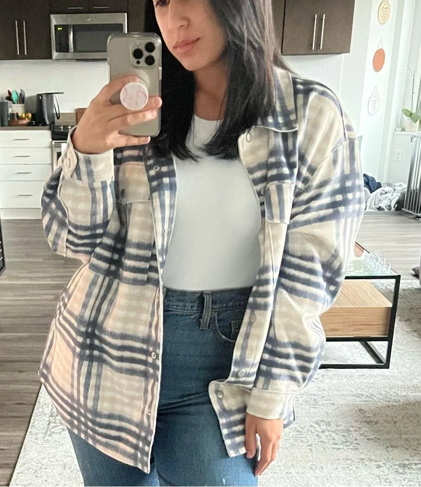 Checkered Shacket - Image 2