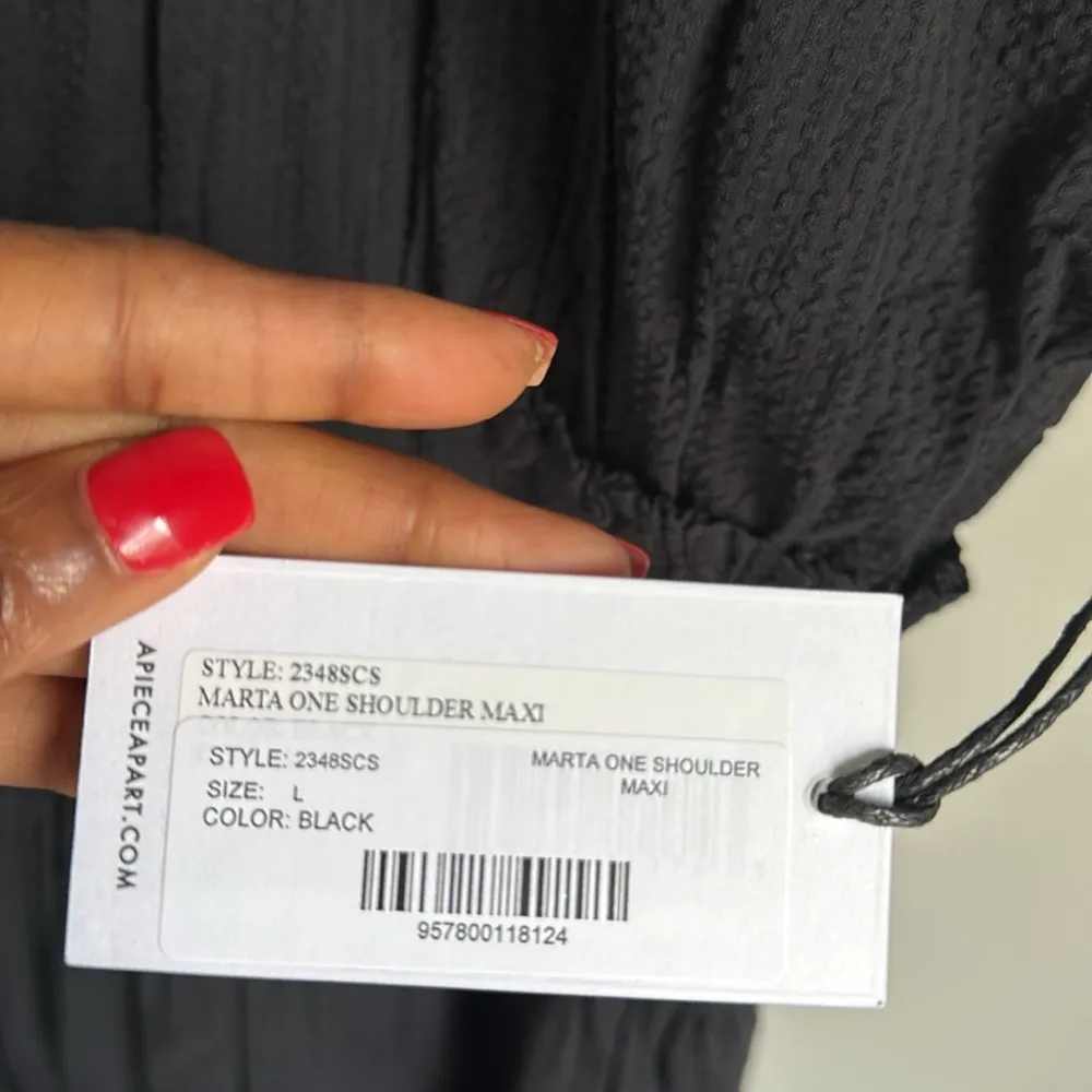 NEW Apiece Apart Marta One Shoulder maxi  Dress - Image 8