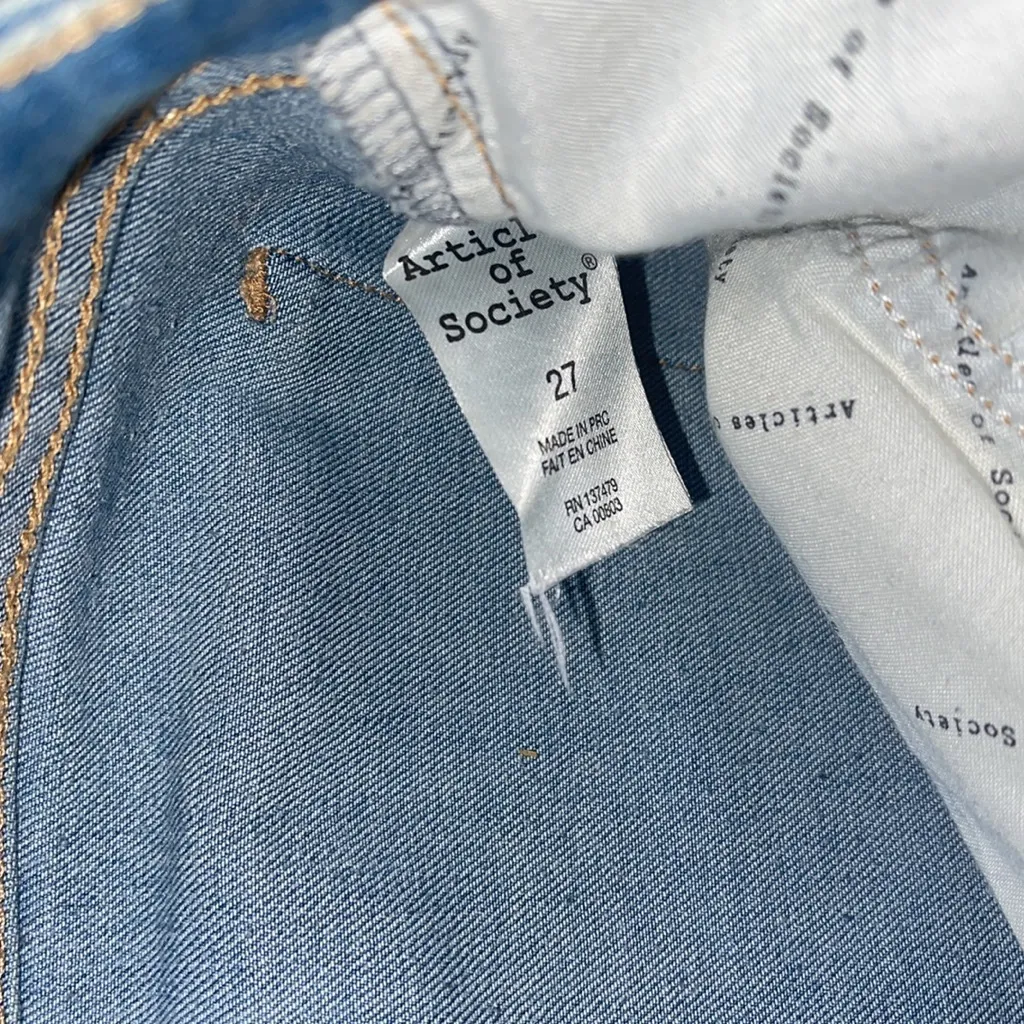 MOVING SALE Articles of society frayed drip hem detail skinny Jean - Image 7