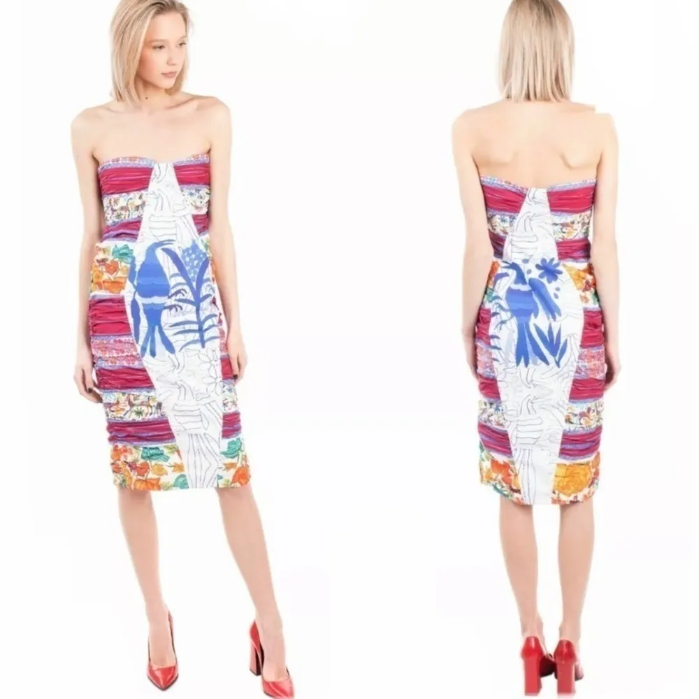 Stella strapless dress Jean Dress Size 38 XS $1100 White - Image 2