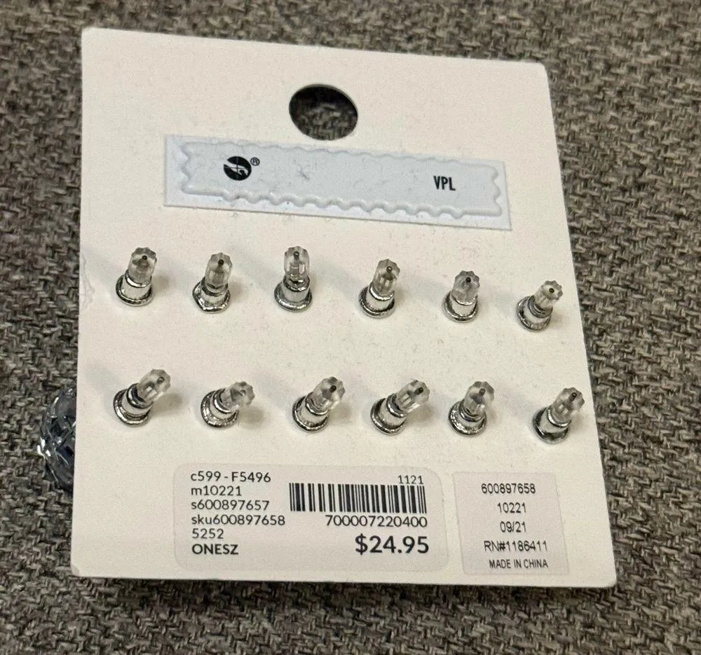 Lane Bryant New Years Whimsy 6-Pack Earrings Set - Image 5