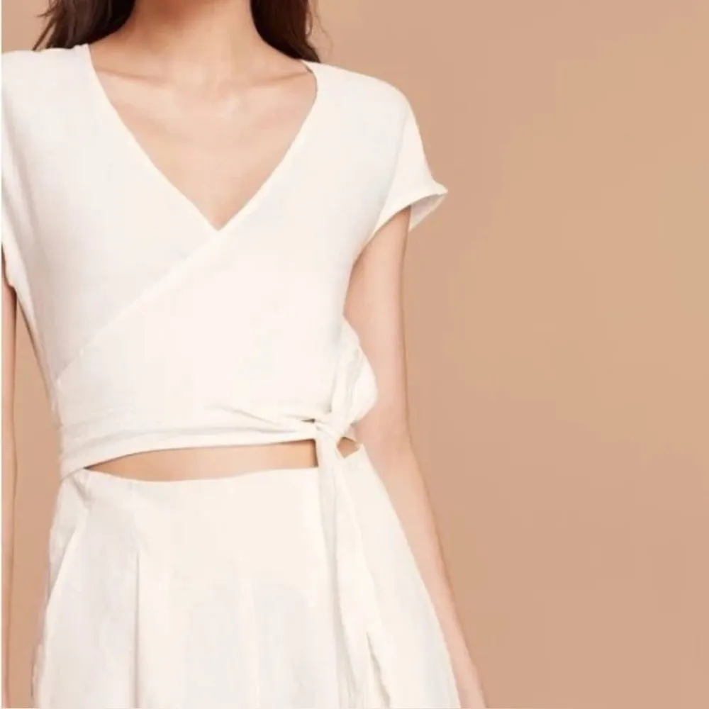 Aritzia Wilfred White Brax Jumpsuit (Size 0) - Image 2