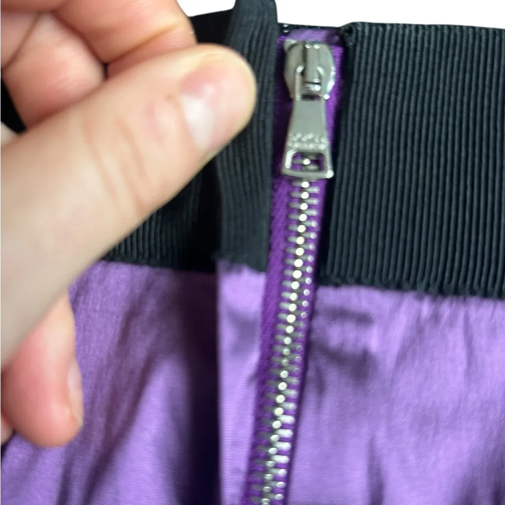 Dolce & Gabbana Purple Midi Skirt Silk Blend - Image 8