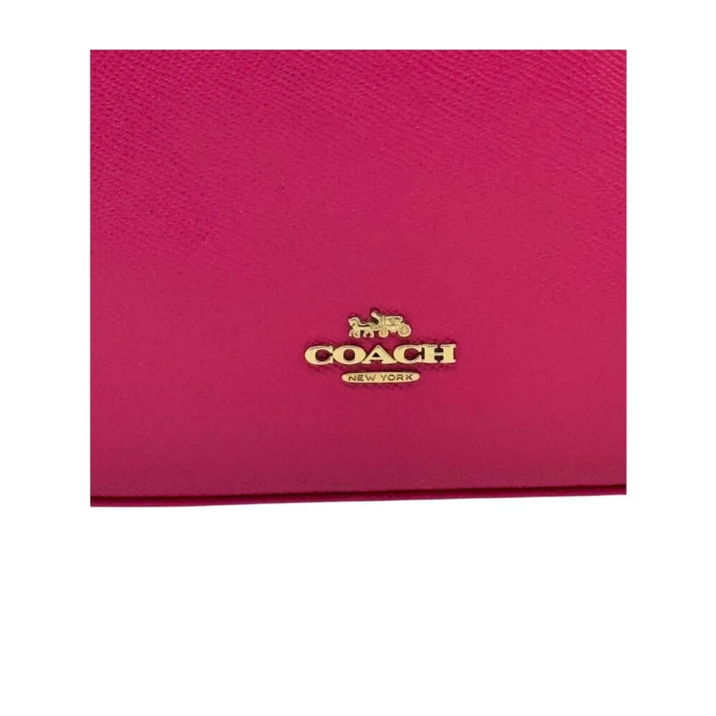 Coach Katy Satchel With Signature Canvas Detail* NWT $378 - Image 6