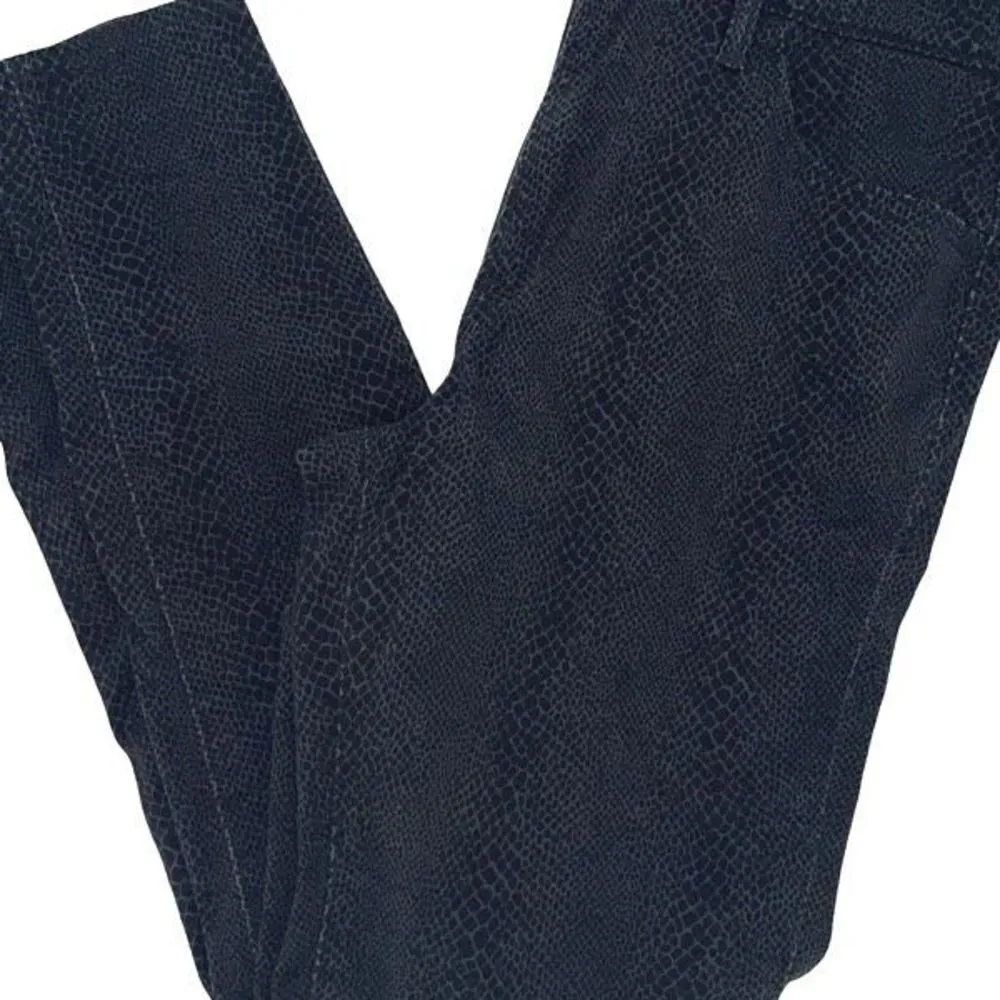 Levis Womens Snake Print‎ 720 High Rise Super Skinny Leg Black Pant Jean Size 30 - Image 6