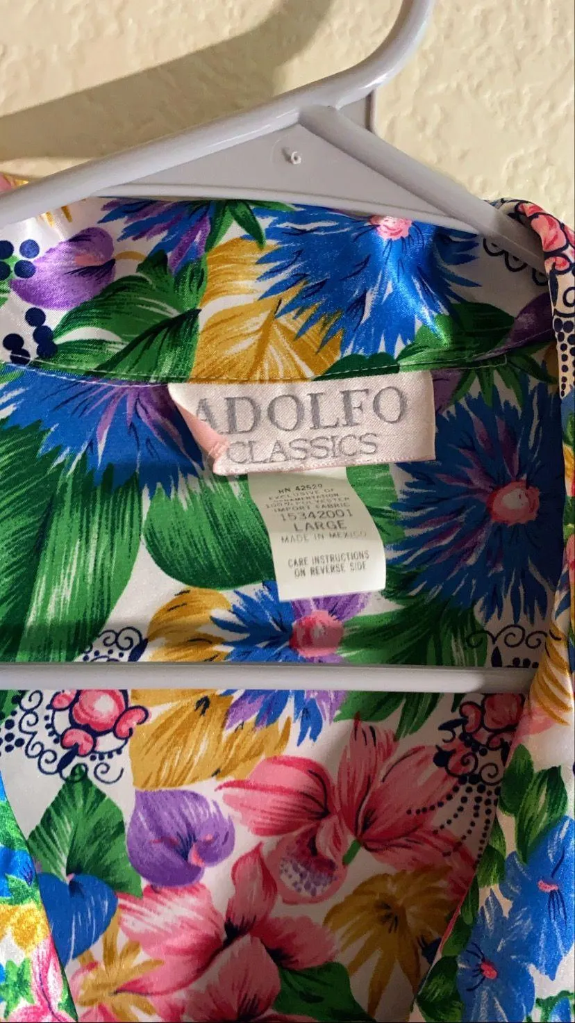 Adolfo  Vintage Nightgown - Image 3