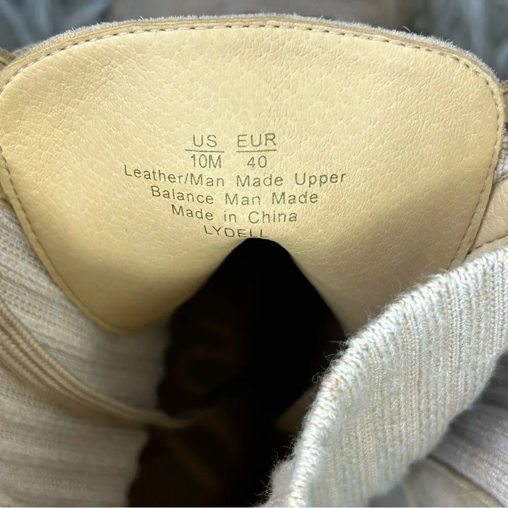 Sam Edelman Lydell neutral lace up combat boots women’s shoe size 10 - Image 10