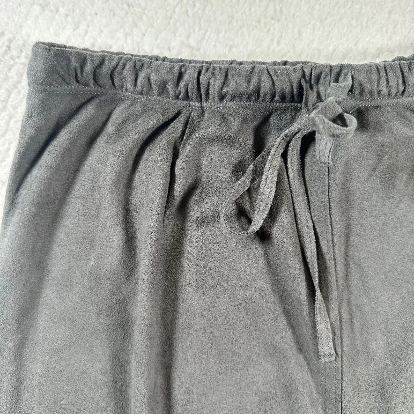 J.Jill Faux Suede Short Skirt Drawstring Comfortable Women's X - Image 6