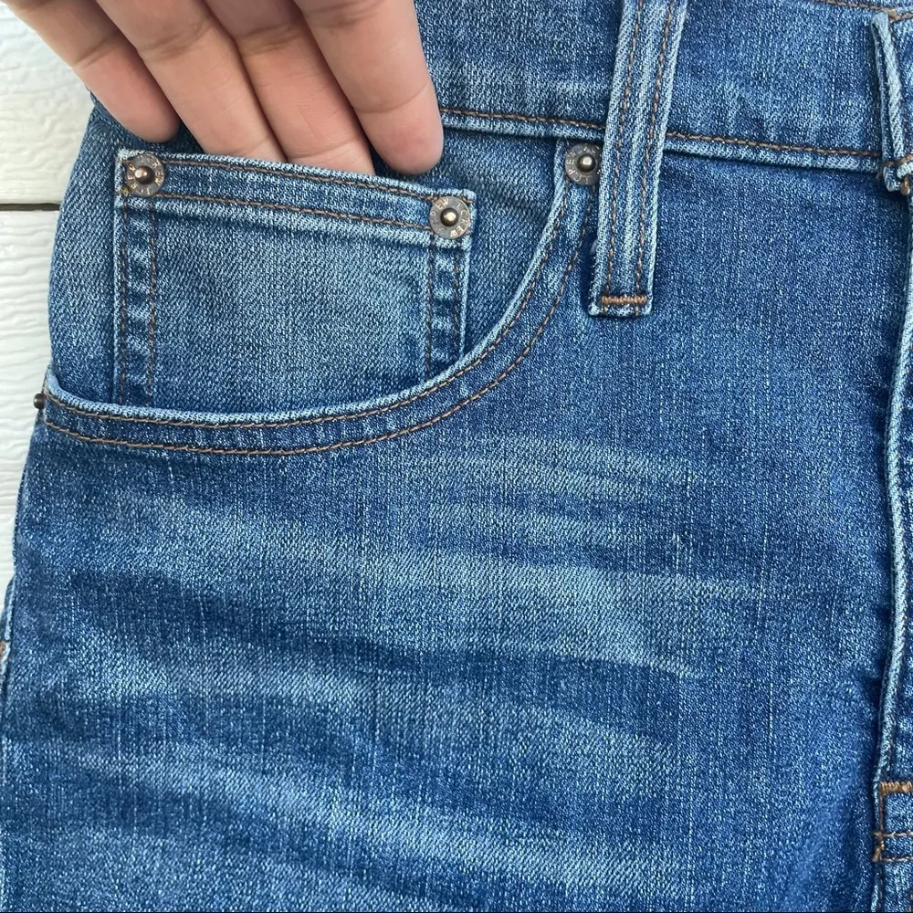 J Crew Women’s Shorts Denim Blue Jean Fray Frayed Hem 28 - Image 7