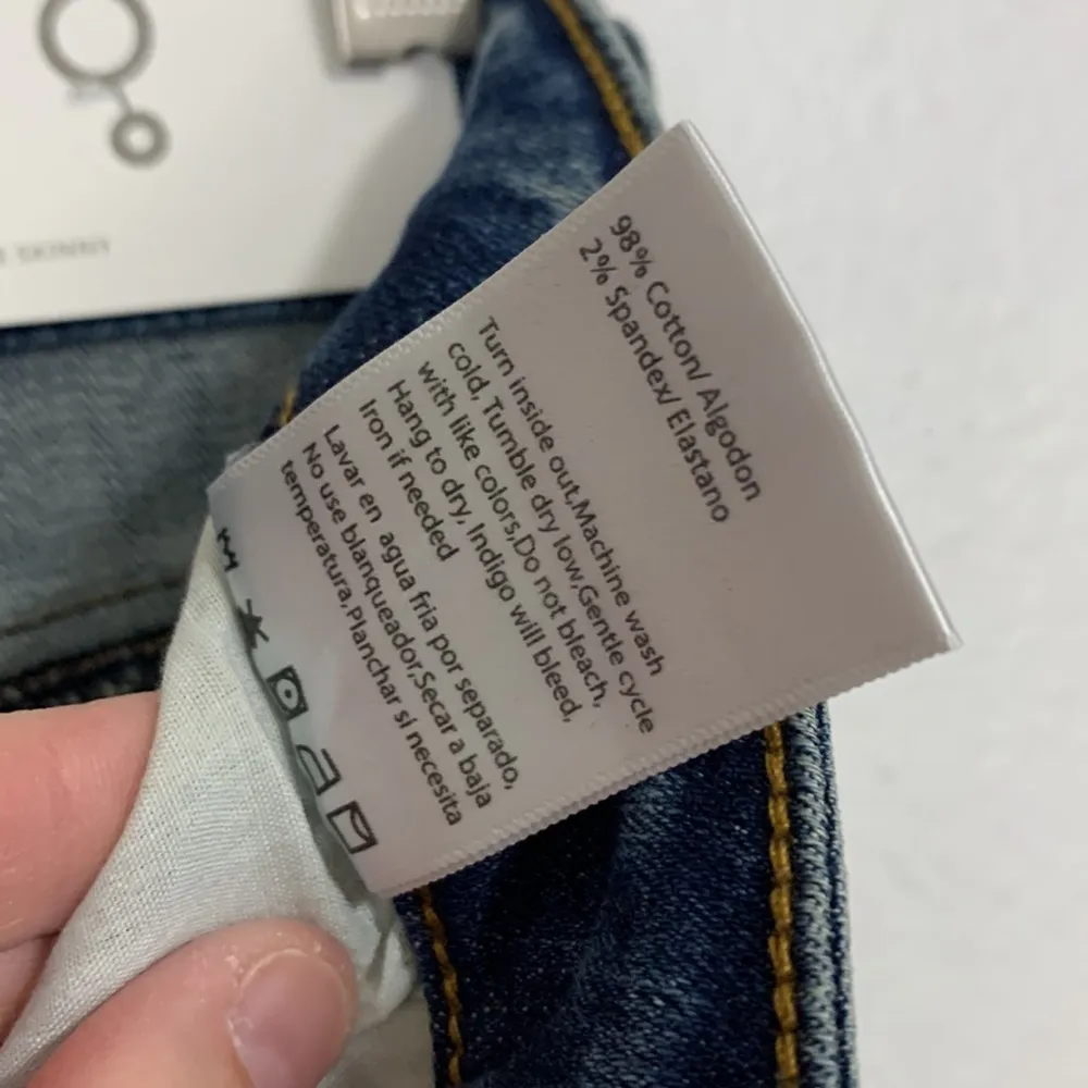 Insane Gene Dark Wash Distressed Mid - Image 8