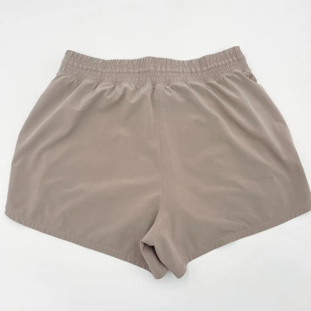 Abercrombie & Fitch YPB Shorts Athletic Women Large Gray Workout Hidden Liner - Image 2