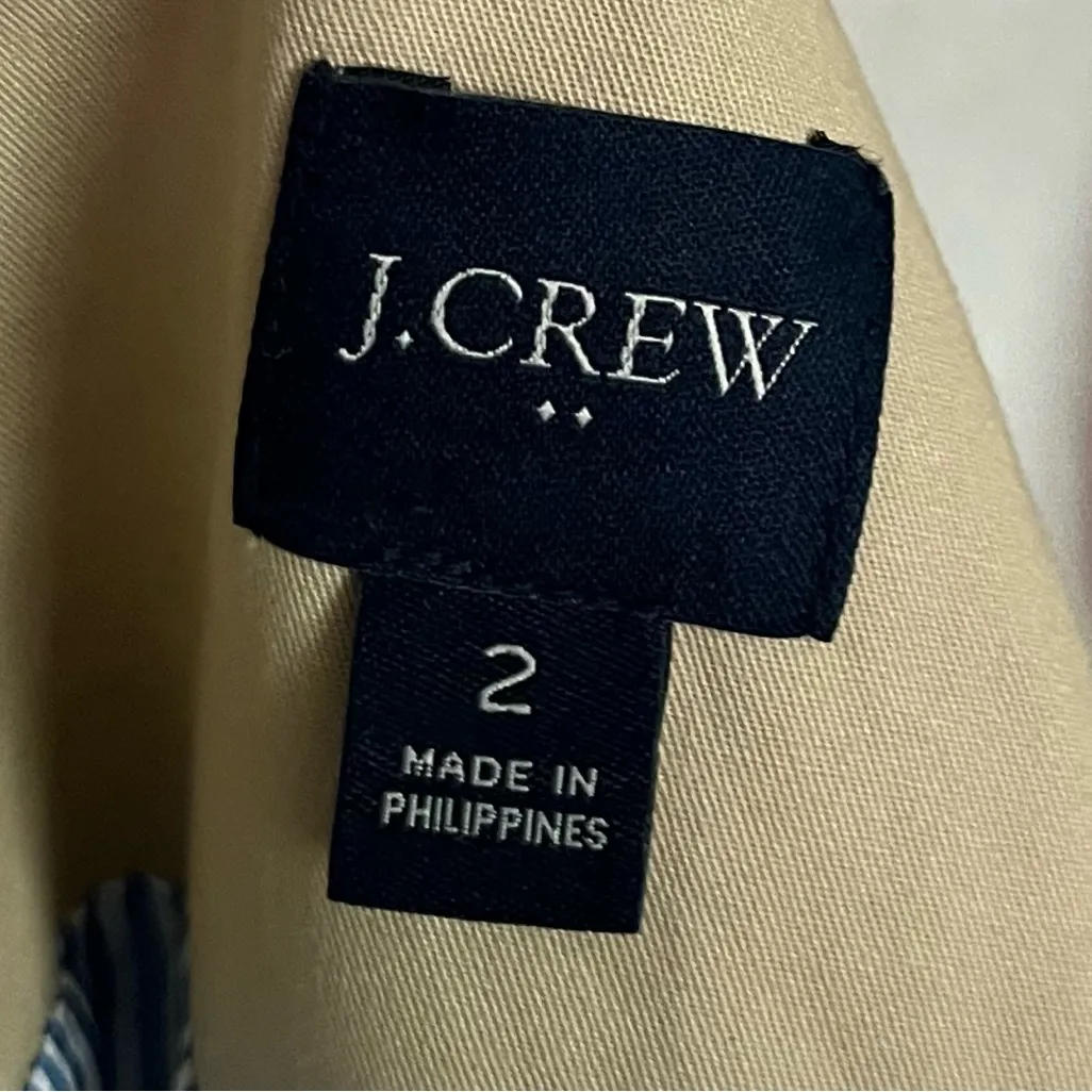J. Crew • Khaki Tan Double-Breasted Trench Coat - Image 8