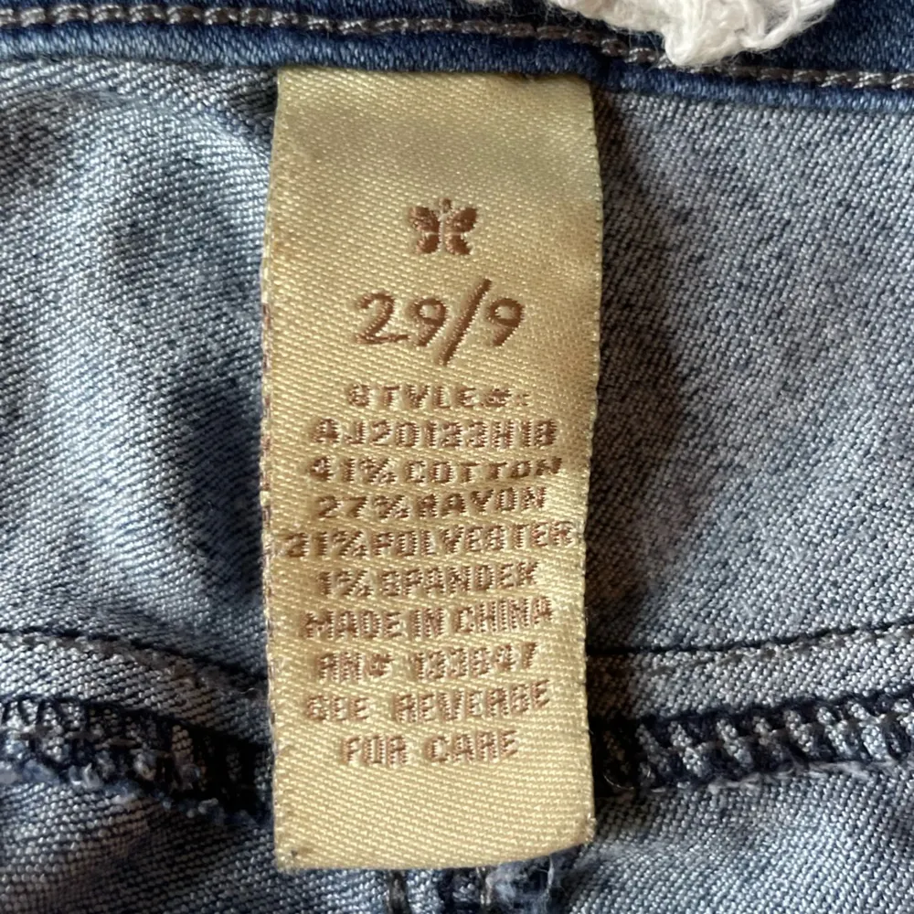 Distressed Darkwash Blue Stretch Jeans by Altar’d State - Image 7