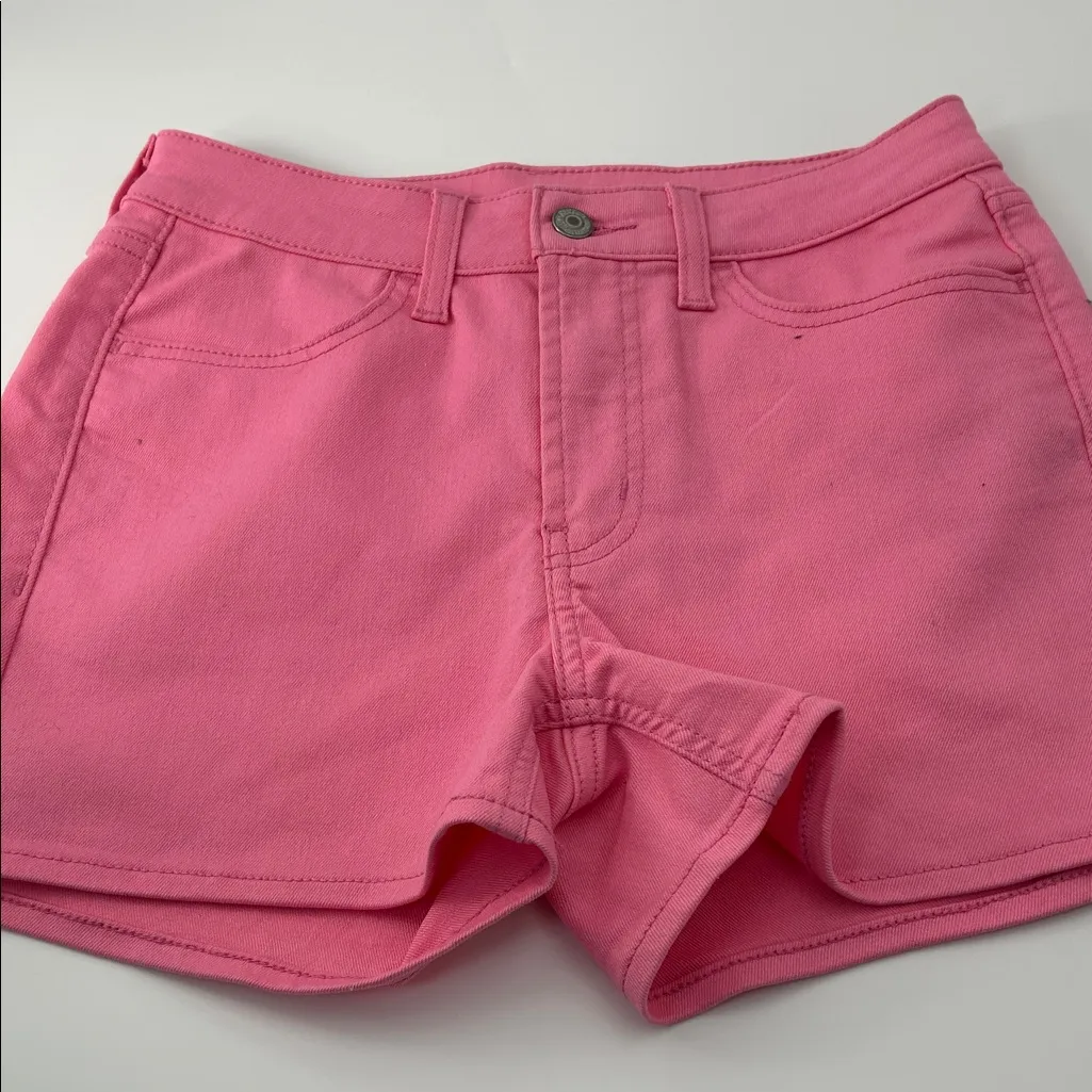 Old Navy Women's Vibrant Pink Jean Shorts - Image 11
