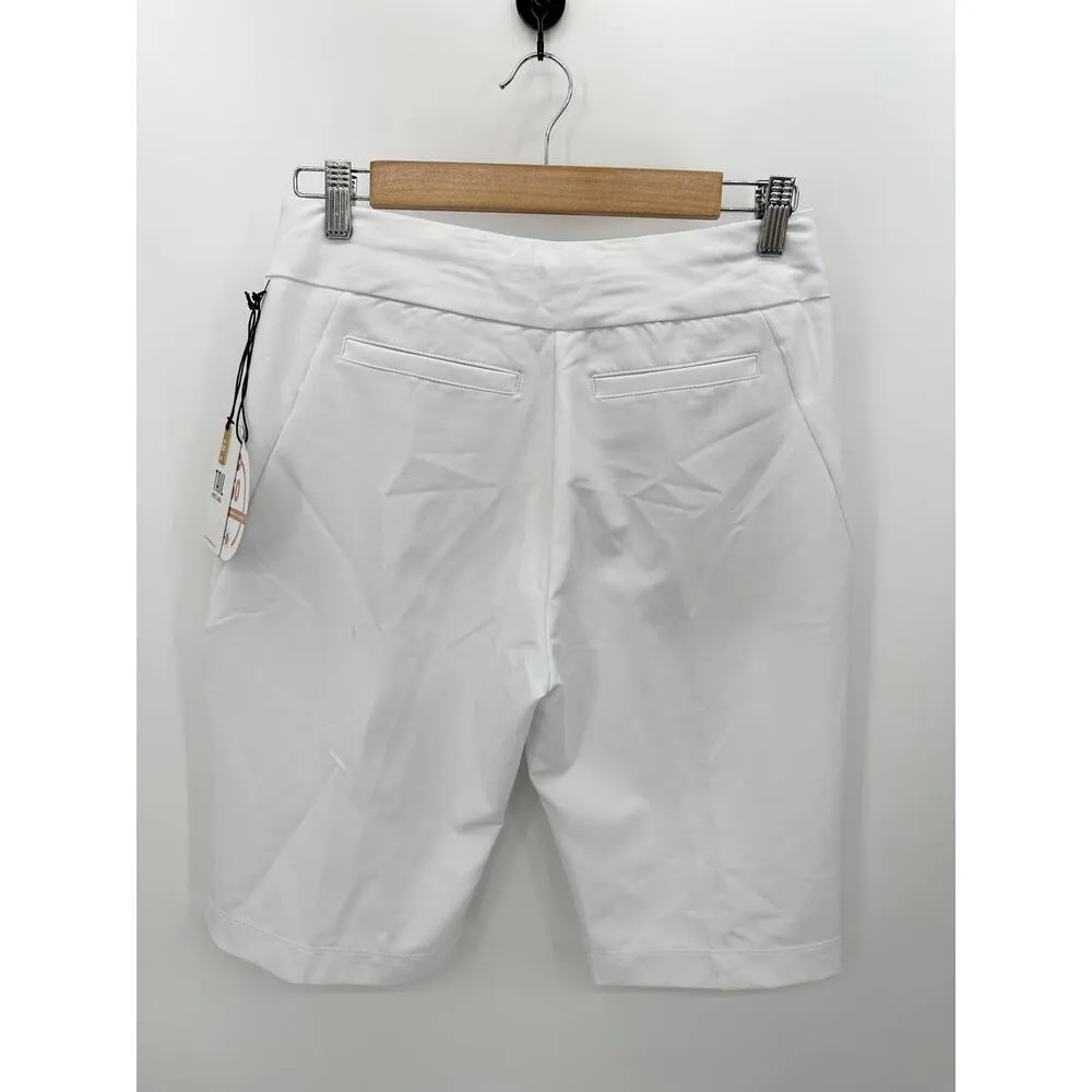 Tail White Label Shorts Women 6 Essentials Comfort Stretch 17" Golf Bermuda - Image 2